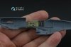 Quinta Studio QD72182 P-51D Mustang Late 3D-Printed & coloured Interior on decal paper (Eduard) 1/72